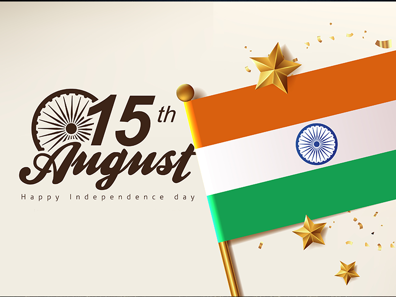 2023 Independence Day 15th of August India Wallpaper Banner Poster Sign  Template Stock Vector - Illustration of color, event: 121170882